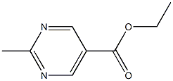 2-Methylpyrimidine-5-carboxylic acid ethyl ester Struktur