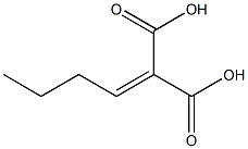 Butylidenemalonic acid Struktur