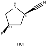 (2R,4R)-4-fluoropyrrolidine-2-carbonitrile hydrochloride Struktur