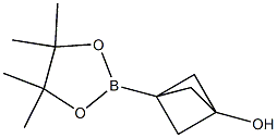 3-(4,4,5,5-tetramethyl-1,3,2-dioxaborolan-2-yl)bicyclo[1.1.1]pentan-1-ol Struktur