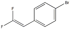 4-BROMO-BETA,BETA-DIFLUOROSTYRENE (STABILIZED WITH TBC) 4-bromo-indole, fluorene-difluorostyrene (with stabilizer TBC) Struktur