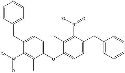 Benzyl-3-nitro-o-methylphenyl ether Struktur