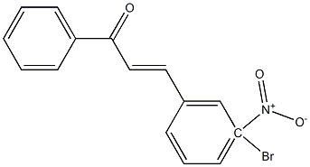 3Nitro-3-BromoChalcone Struktur