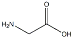 Aminoacetic acid Struktur