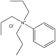 Phenyltripropylammonium chloride Struktur