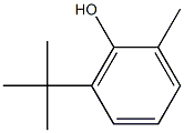 6-tert-butyl o-cresol Struktur