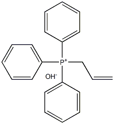 Allyl triphenylphosphonium hydroxide Struktur