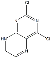 2,4-DICHLORO-7,8-DIHYDROPTERIDINE Struktur