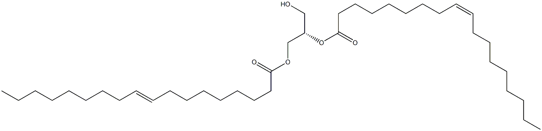 1,2-di-(9Z-octadecenoyl)-sn-glycerol Struktur