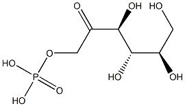 D-Tagatose 1-phosphate Struktur