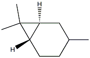 (+)-trans-Carane. Struktur