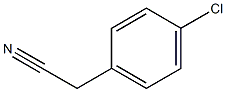 4-Chorophenylacetonitrile Struktur