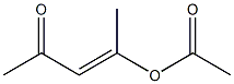 Acetic acid, 1-methyl-3-oxo-but-1-enyl ester Struktur