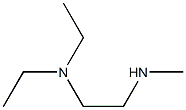 Methyl(2-(diethylamino)ethyl)amine. Struktur