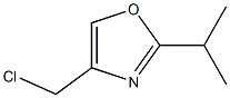 4-(Chloromethyl)-2-isopropyl-1,3-oxazole Struktur