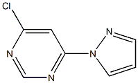 4-Chloro-6-(1H-pyrazol-1-yl)pyrimidine 98% Struktur