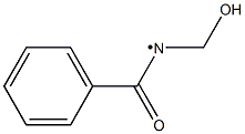 N-HYDROXYMETHYLBENZOYLAMINO Struktur