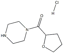 N-(2-TETRAHYDROFUROYL)PIPERAZINEHCL Struktur