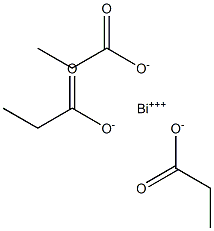 丙酸鉍, , 結(jié)構(gòu)式