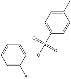 o-bromophenyl p-toluene sulfonate Struktur