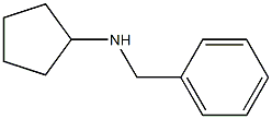 N-Cyclopentylbenzylamine Struktur