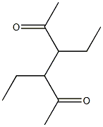 3,4-diethyl-2,5-hexanedione Struktur