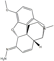 dihydrocodeinone hydrazone Struktur