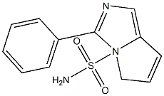 N-pyrrolo(1,2-c)imidazolylphenyl sulfonamide Struktur