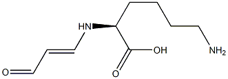 N-oxopropenyllysine Struktur