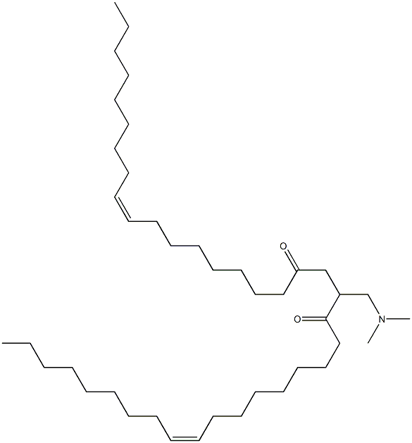 1,2-dioleoyl-3-(N,N-dimethylamino)propane Struktur