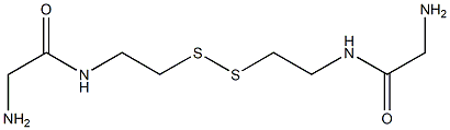 N,N'-bis(glycyl)cystamine Struktur