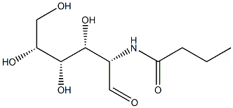 N-butanoylmannosamine Struktur