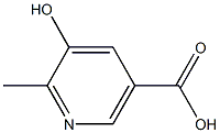 2-methyl-3-hydroxypyridine-5-carboxylic acid Struktur