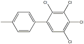 4'-METHYL-2,3,4,5-TETRACHLOROBIPHENYL Struktur