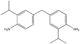 4,4'-METHYLENEBIS(ORTHO-ISOPROPYLANILINE) Struktur