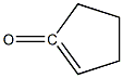 1-CYCLOPENTEN-2-ONE Struktur