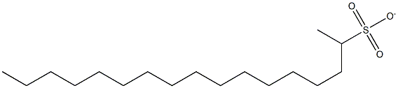 METHYLHEXADECANESULPHONATE Struktur