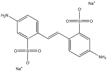 SODIUM4,4'-DIAMINO-2,2'-STILBENEDISULPHONATE Struktur