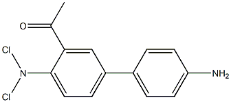 MONOACETYLDICHLOROBENZIDINE Struktur