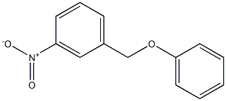 META-NITROBENZYLPHENYLETHER Struktur