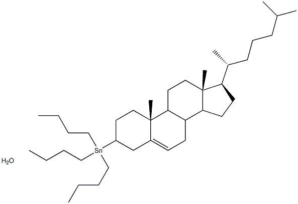 CHOLESTERYLTRI-N-BUTYLTINETHER Struktur