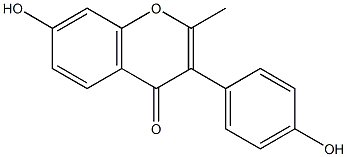 2-METHYLDAIDZEIN Struktur