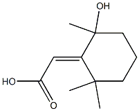 2-HYDROXY-2,6,6-TRIMETHYLCYCLOHEXYLIDENEACETICACIDGAMMA-LACTONE Struktur