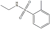 N-ETHYL-ORTHO-TOLUENESULPHONAMIDE Struktur