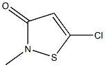 5-CHLORO-2-METHYL-3-(2H)-ISOTHIAZOLINONE Struktur