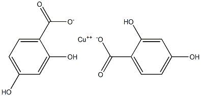 COPPERBETA-RESORCYLATE Struktur