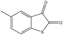 5-METHYLBENZOTHIOPHENE-2,3-DIONE Struktur