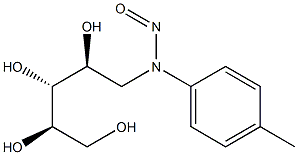 N-NITROSO-N-PARA-METHYLPHENYL-D-XYLOSYLAMINE Struktur