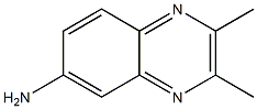 6-AMINO-2,3-DIMETHYLQUINOXALINE Struktur