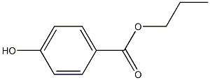 Propyi P-Hydroxybenzoate Struktur